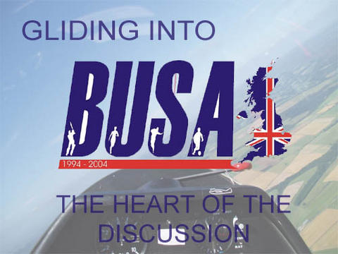 University Gliding into BUSA