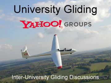 University Gliding Yahoo Group - Inter University Gliding Discussions